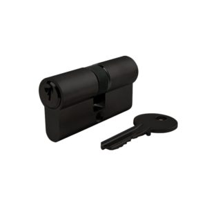 Modern matte black door handle - - News - 10 Black euro cylinder double profile cylinder ECS3030-BK