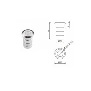 DPSS01/DPSS02 Stainless Steel Dust Proof Floor Bolt Strike DPSS01/DPSS02 Stainless Steel Dust Proof Floor Bolt Strike