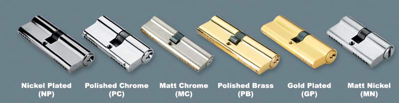 Euro lock cylinder problems during production & use - News - 2 Euro-lock-cylinder-Finishes