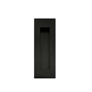 FHS06-BK modern rectangular flush pull handle black finish FHS06-BK modern rectangular flush pull handle black finish