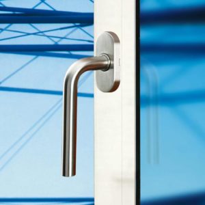 SR31 Upvc Window Handle with Plastic Base Rose Design SR31 Upvc Window Handle with Plastic Base Rose Design