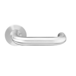 Internal door handle with round rose design for residential use Internal door handle with round rose design for residential use