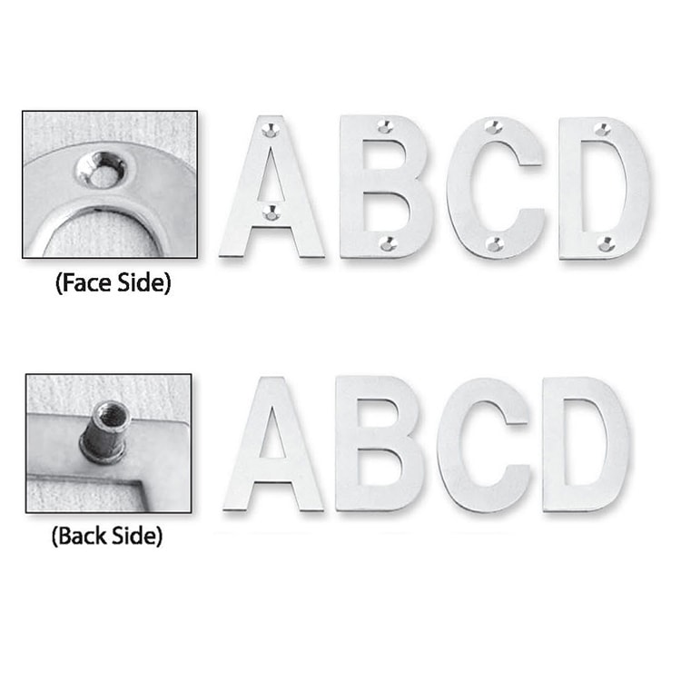 LTS3 Stainless Steel Letters - Accessories - 1 LTS3 Stainless Steel Letters -1