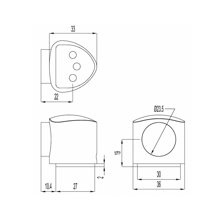 2021 zinc alloy magnetic door stopper DSZ21-1-SN, Satin Nickel - Door Stop - 1 Latest modern decorative magnetic door stop with heart-shape design-size