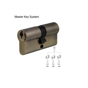 Euro Profile Cylinder Master Key With Custom Finish Euro Profile Cylinder Master Key With Custom Finish