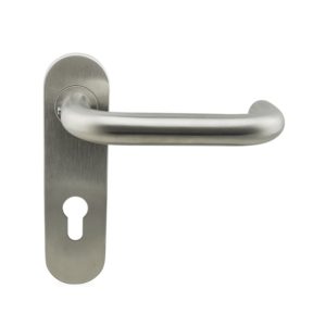 SP09 Series Modern Door Handles With Backplate 168*44mm SP09 Series Modern Door Handles With Backplate 168*44mm