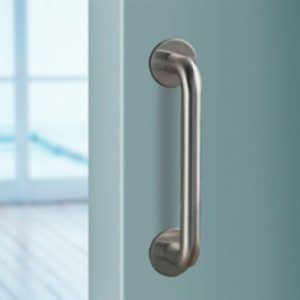 U shape stainless steel door pull handle - Pull Handle - 4 On roses concealed fixing