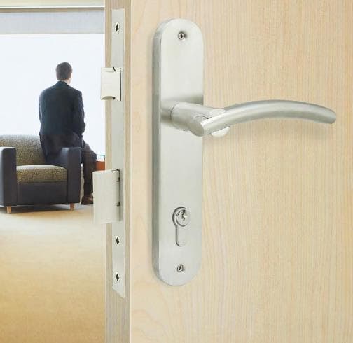 SP13 French door handle set for 70-85mm mortice lock centers - Door Handle - 3 SP13 French door handle set for interior door