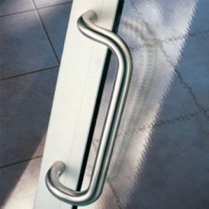 U shape stainless steel door pull handle - Pull Handle - 3 Singe side bolt through fixing